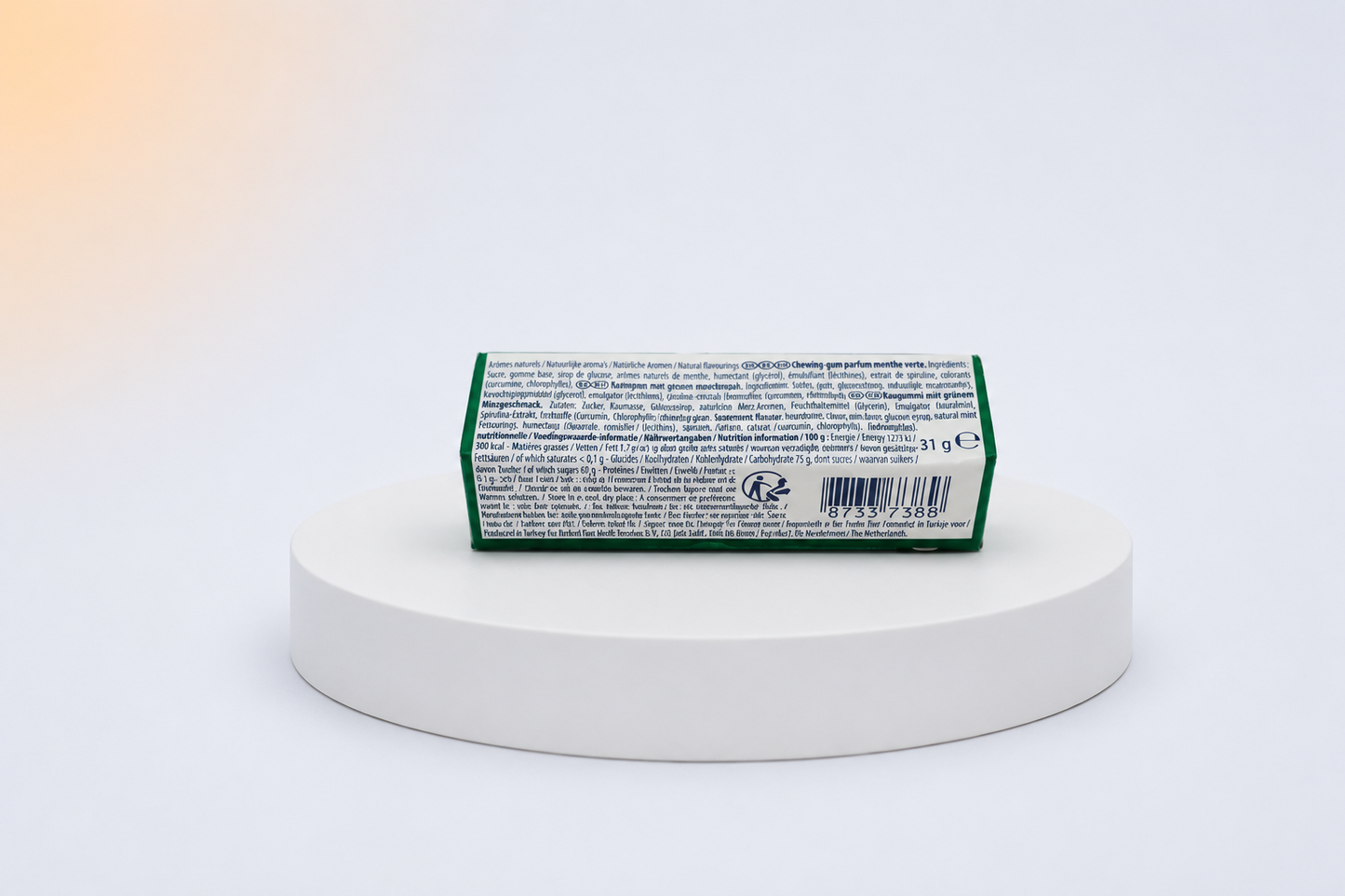 Chewing-gum Hollywood chlorophylle