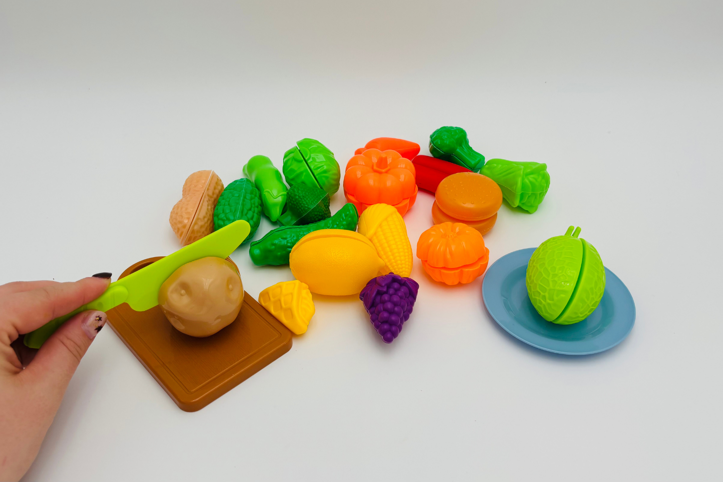 Dinette aliments à couper velcro