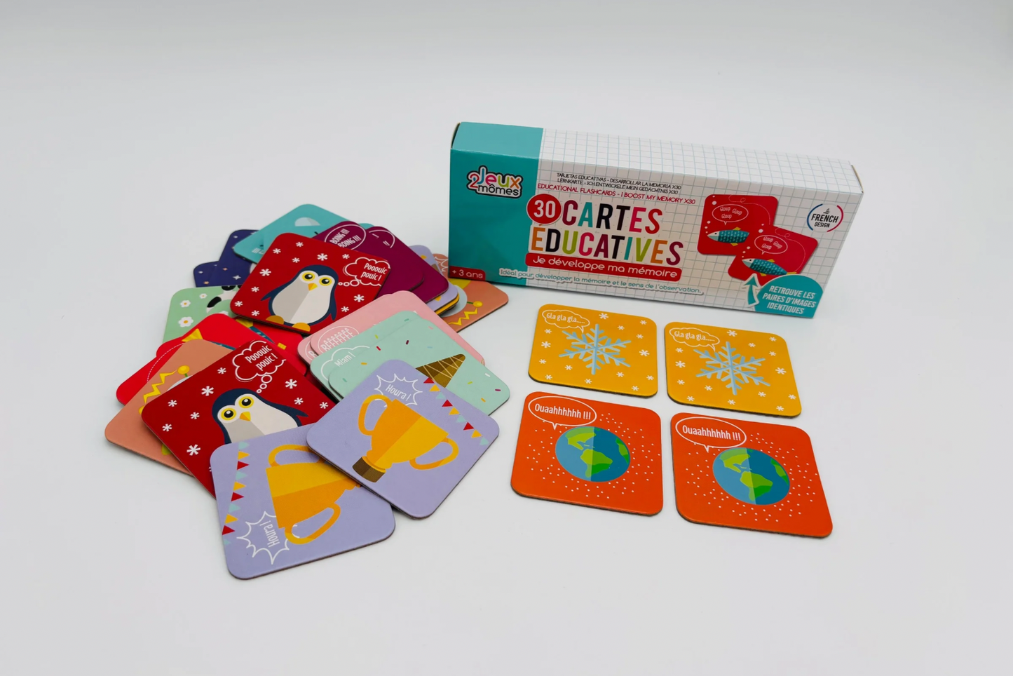 Cartes éducatives "Je développe ma mémoire"