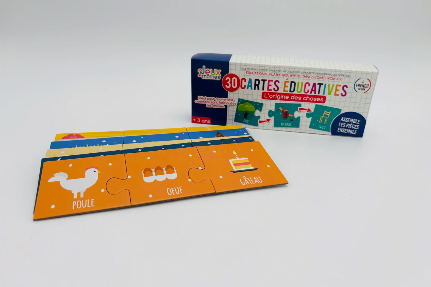 Cartes éducatives "L'origine des choses"