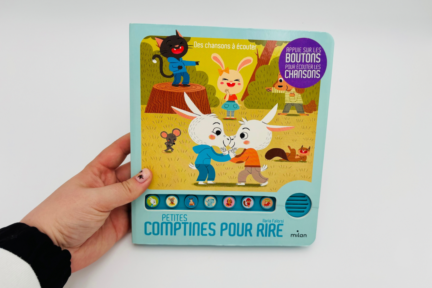Livre « petites comptines pour rire »