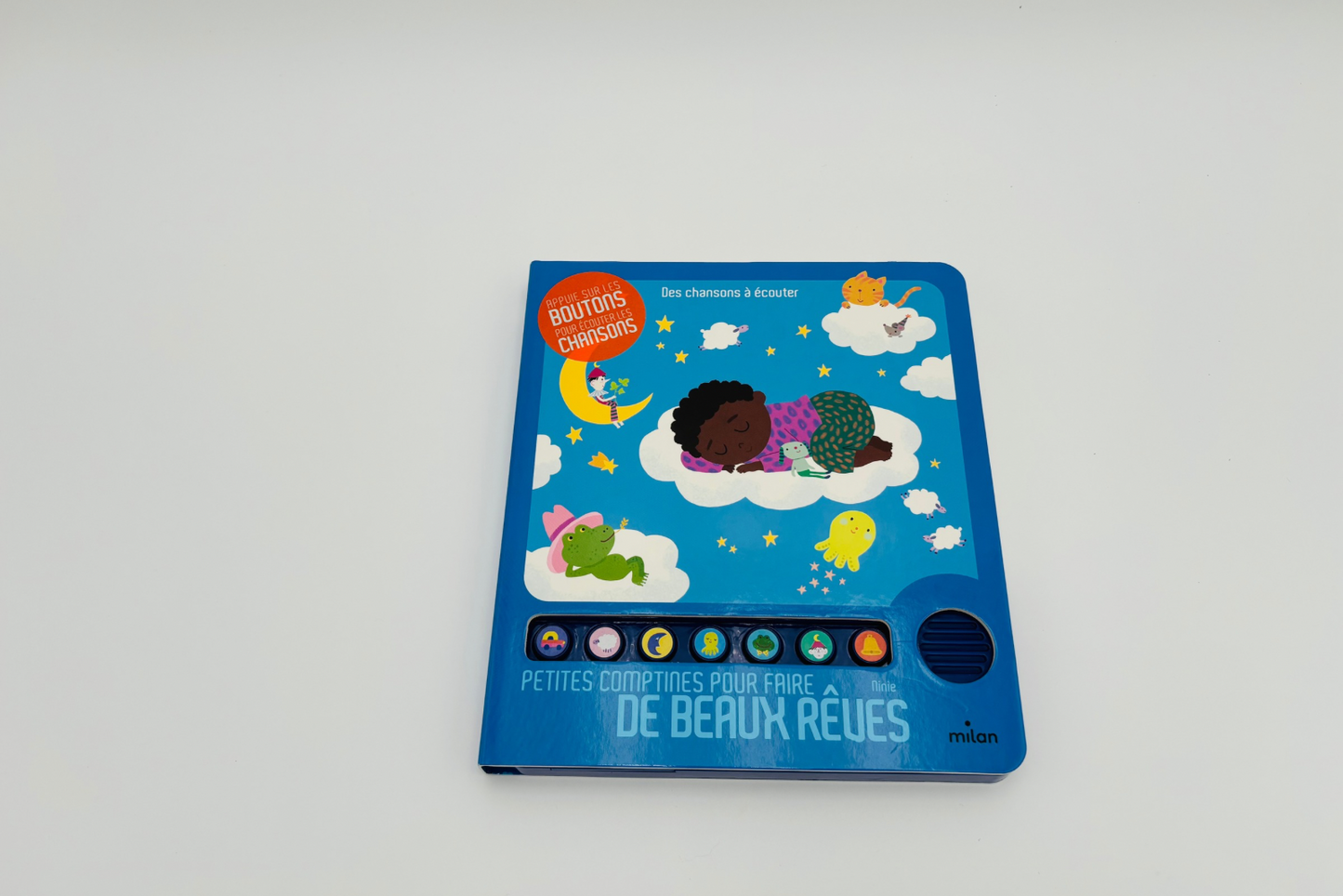 Livre "petites comptines pour faire de beaux rêves"