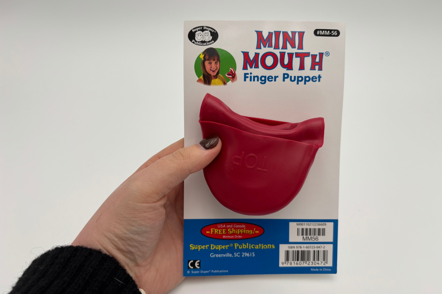 Mini marionnette bouche