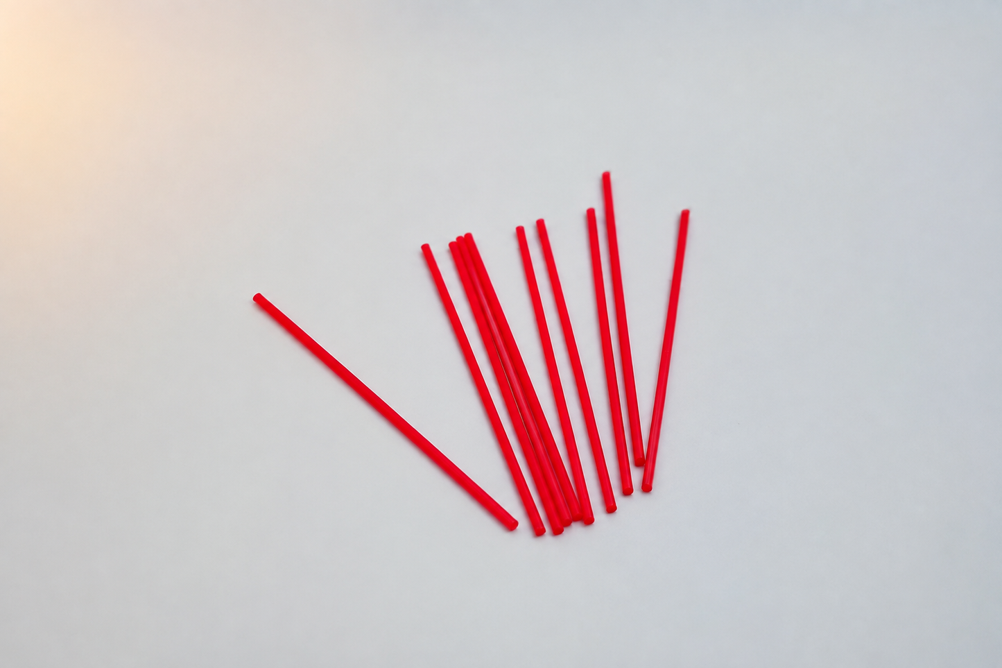 Petites pailles fines lot de 10