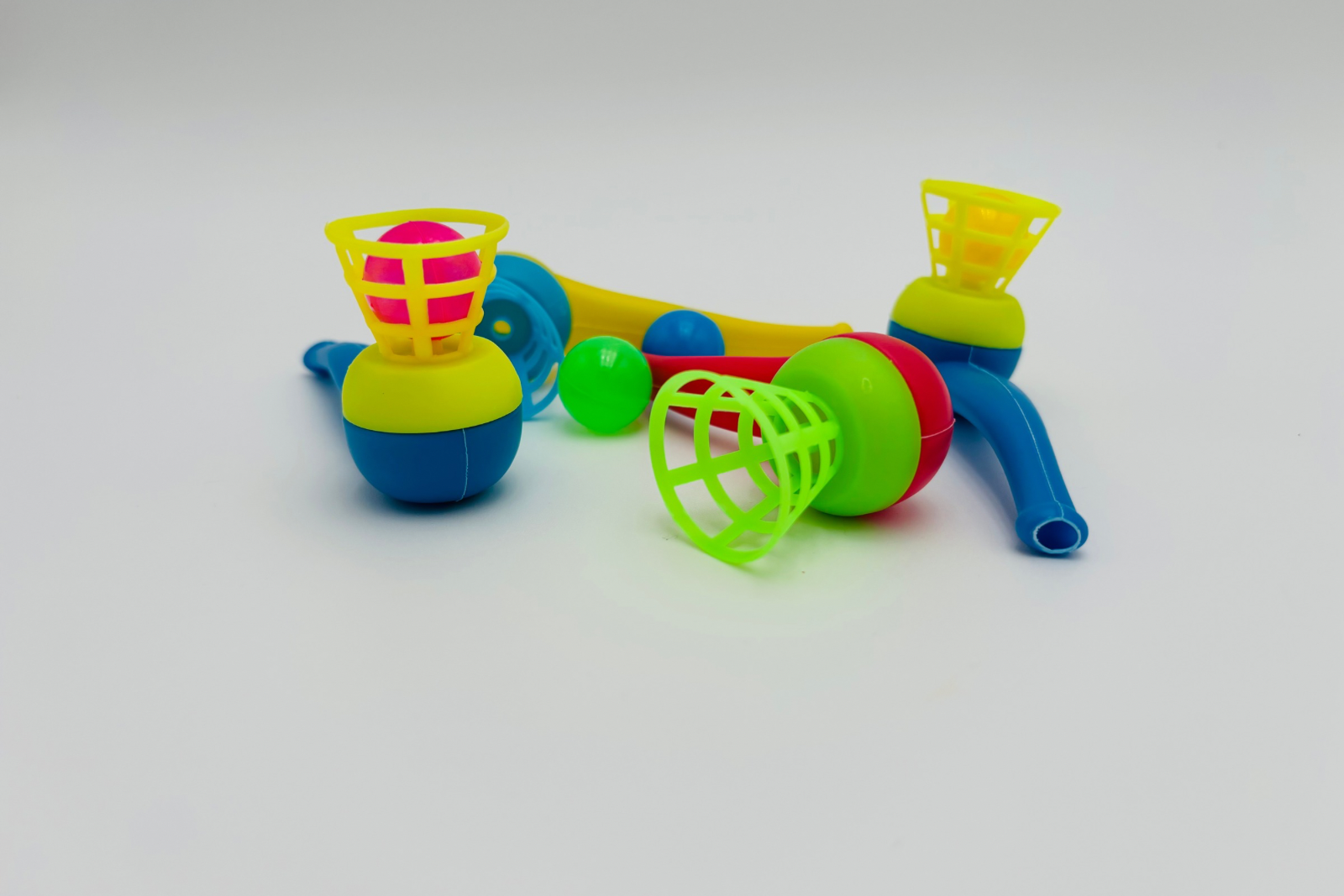 Yuemeuy Jeu De Balles Flottantes – Jouet à Souffler En Bois, Exercice Respiratoire, Éducatif Et Collectif Pour Enfants