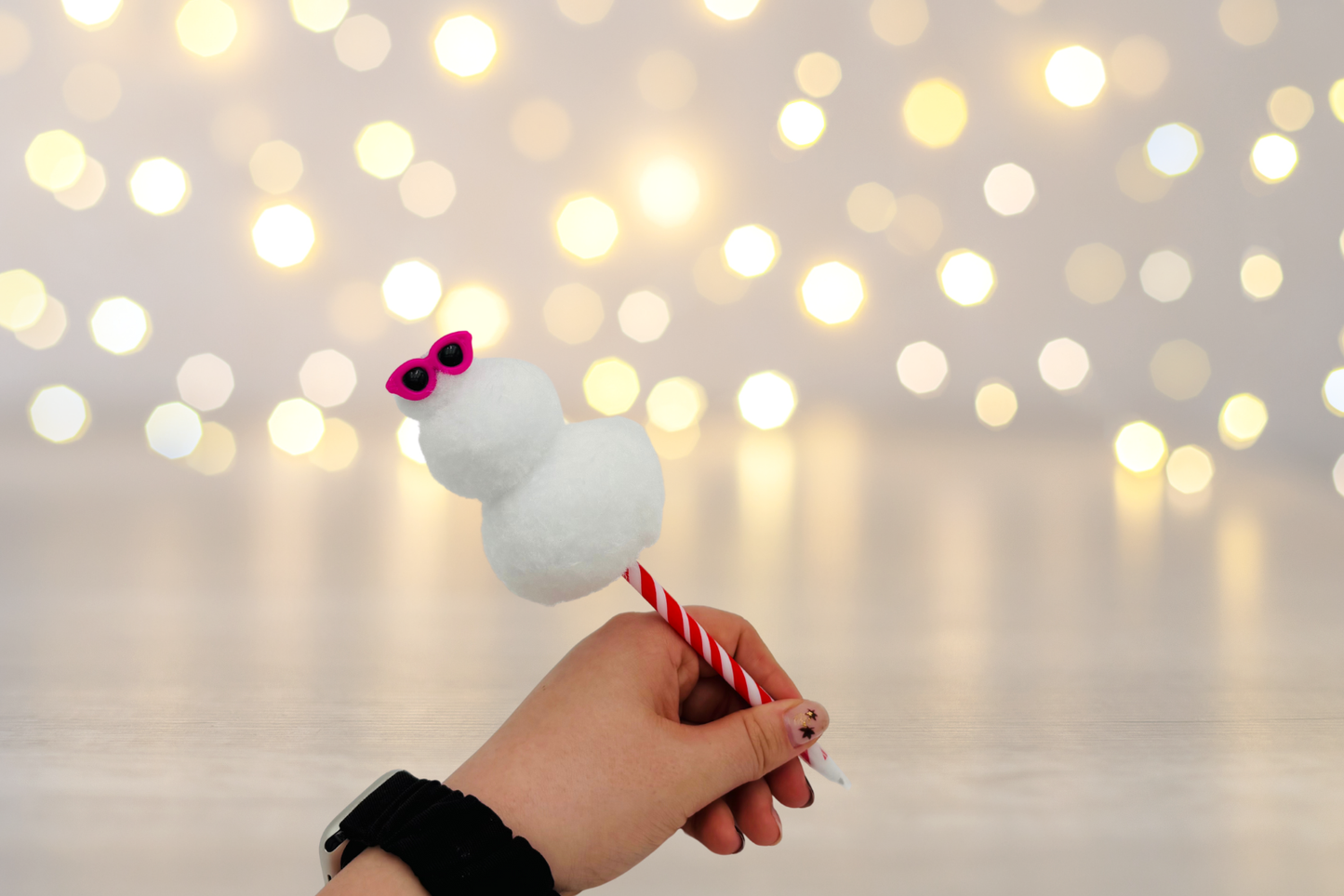 Stylo bonhomme de neige 🎄
