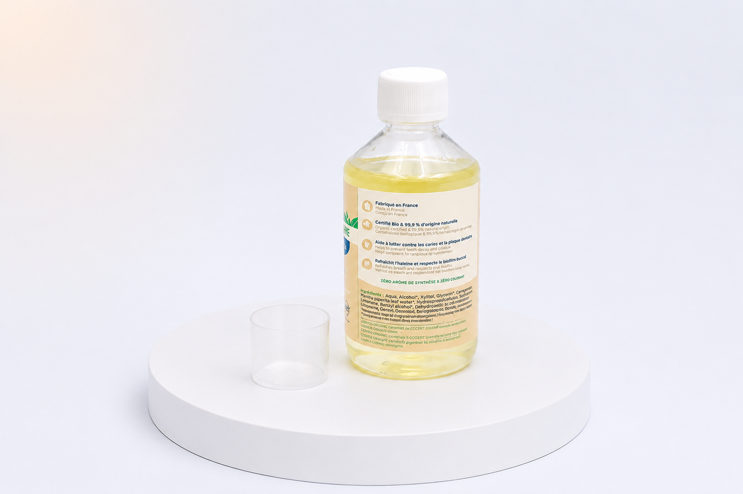 Bain de bouche menthe bio