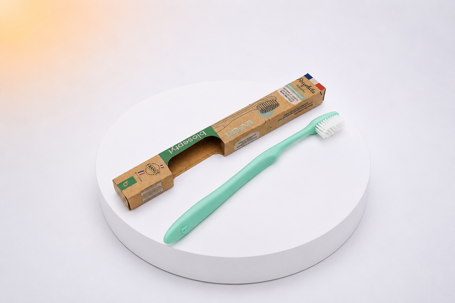 Brosse à dents en plastique recyclé