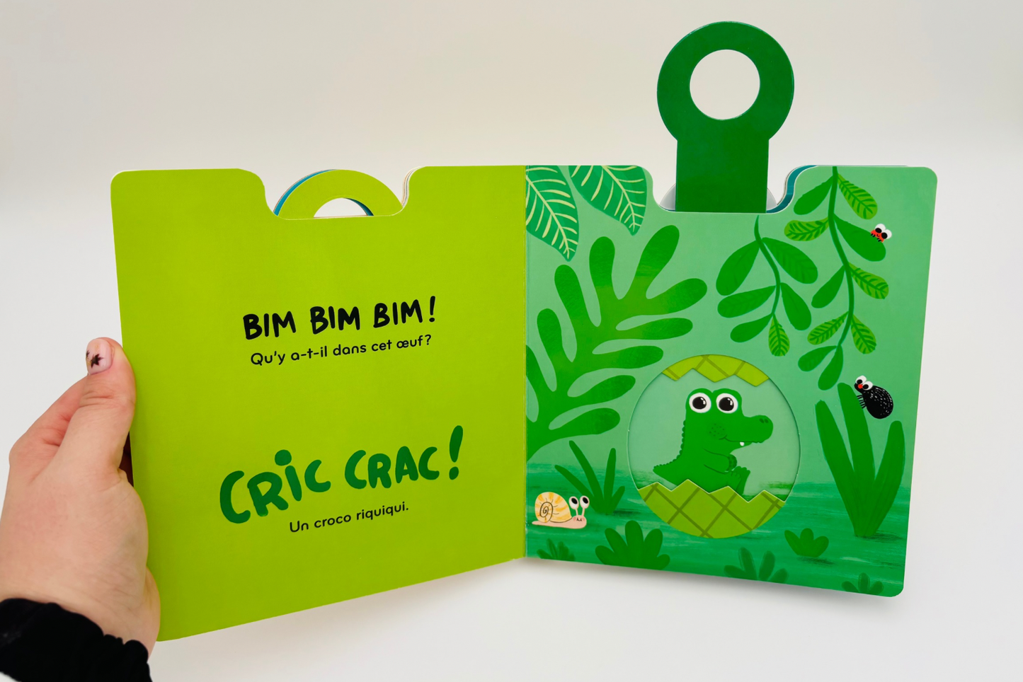 Livre "Cric-crac, qui est là ?"