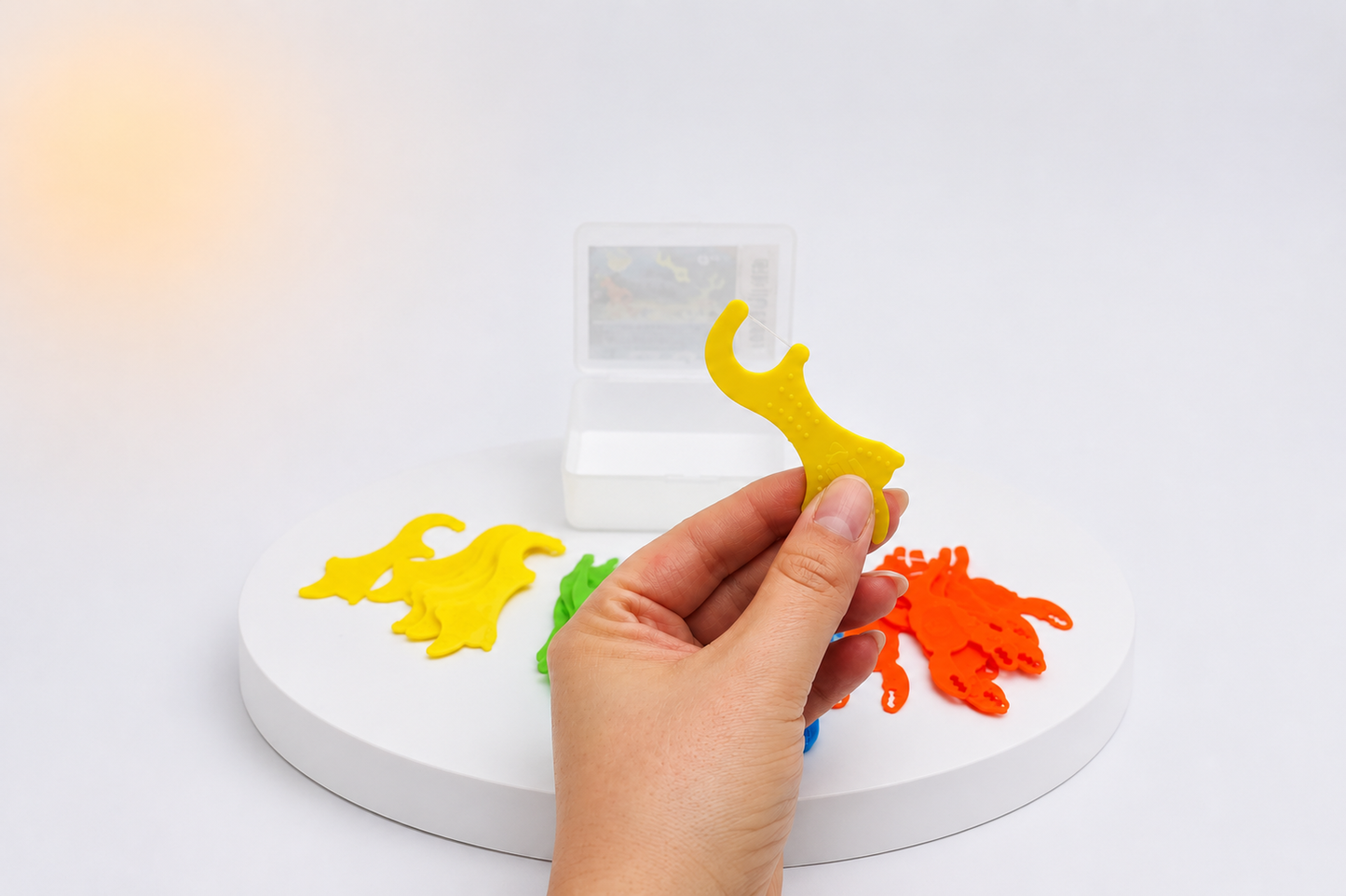 Fils dentaires décor animaux pour enfant