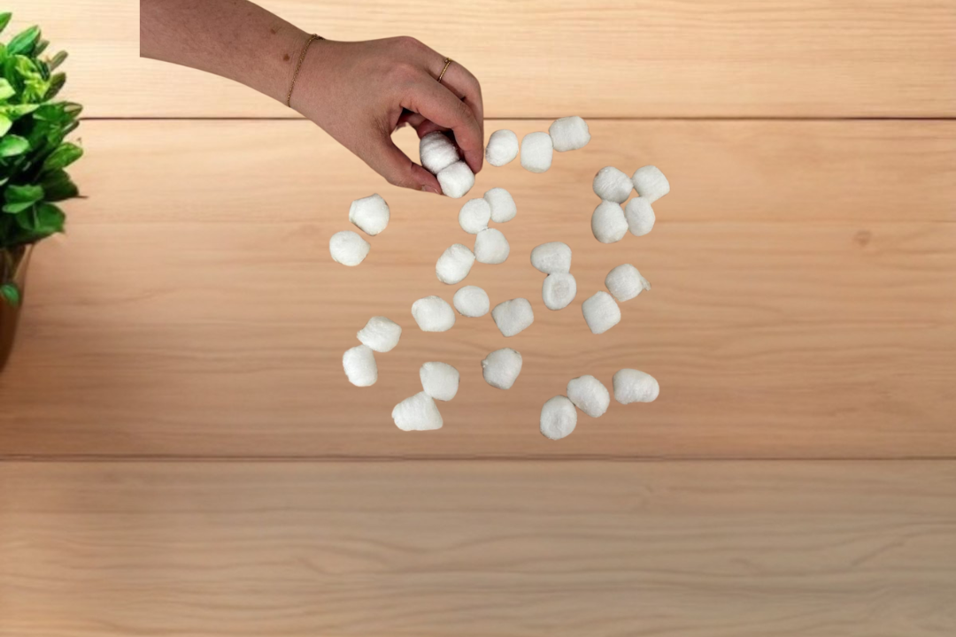 Boules de coton par 30