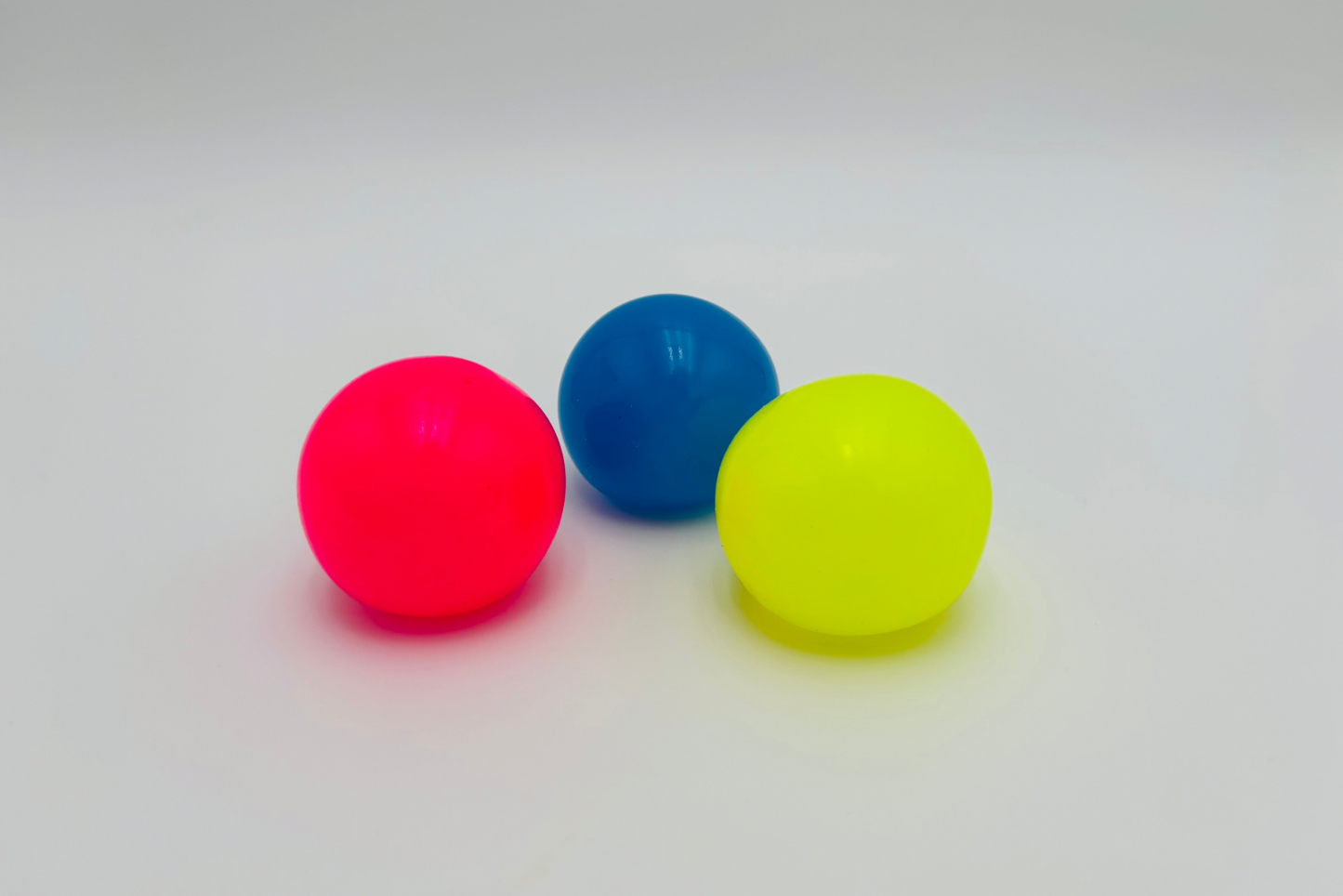 Balles fluorescentes lot de 3