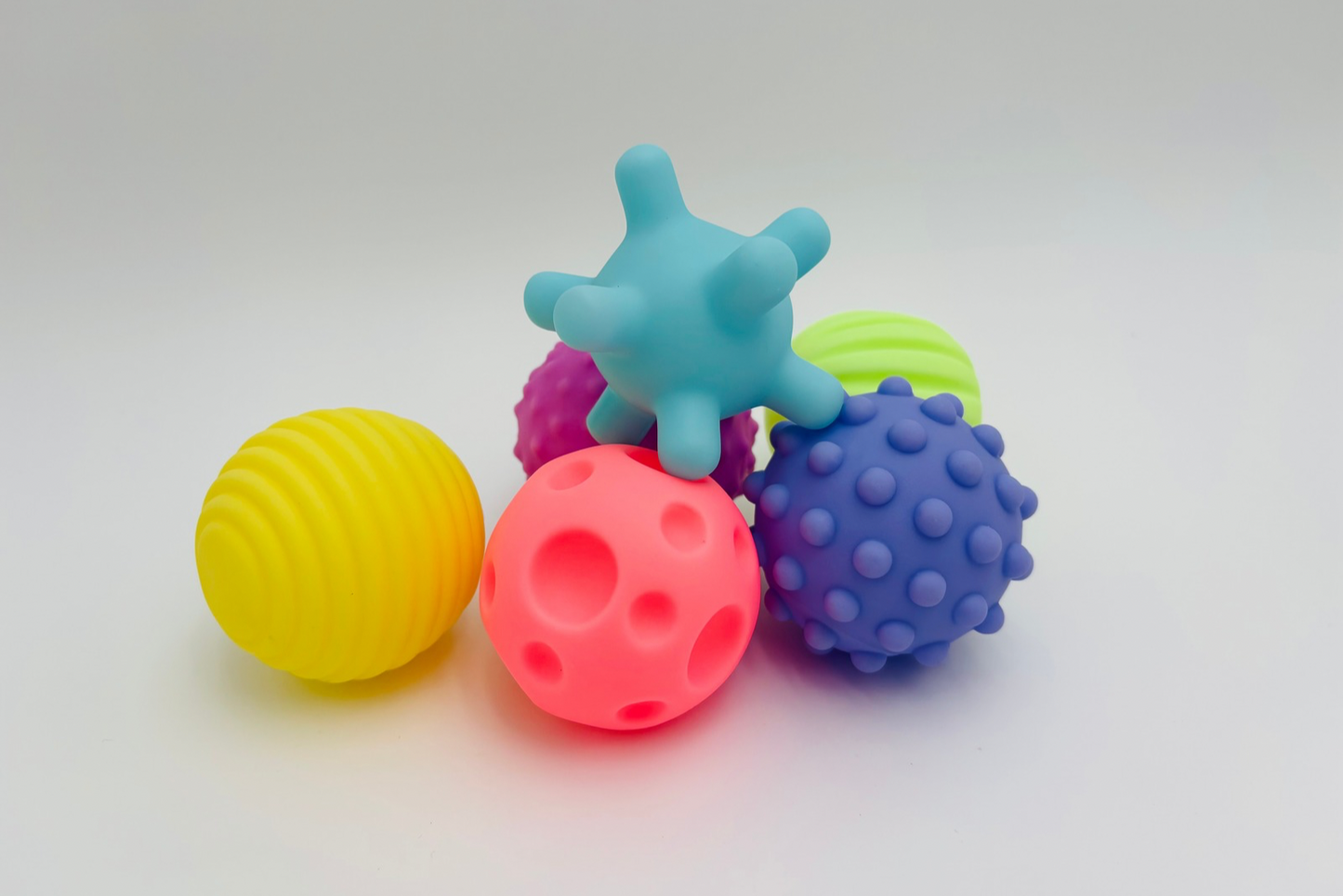 Balles sensorielles, lot de 6