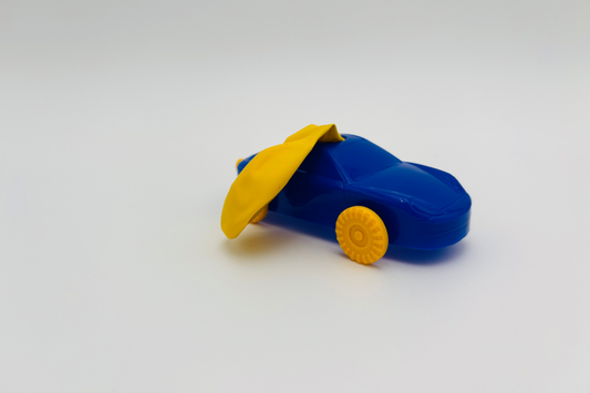 Ballon voiture de course