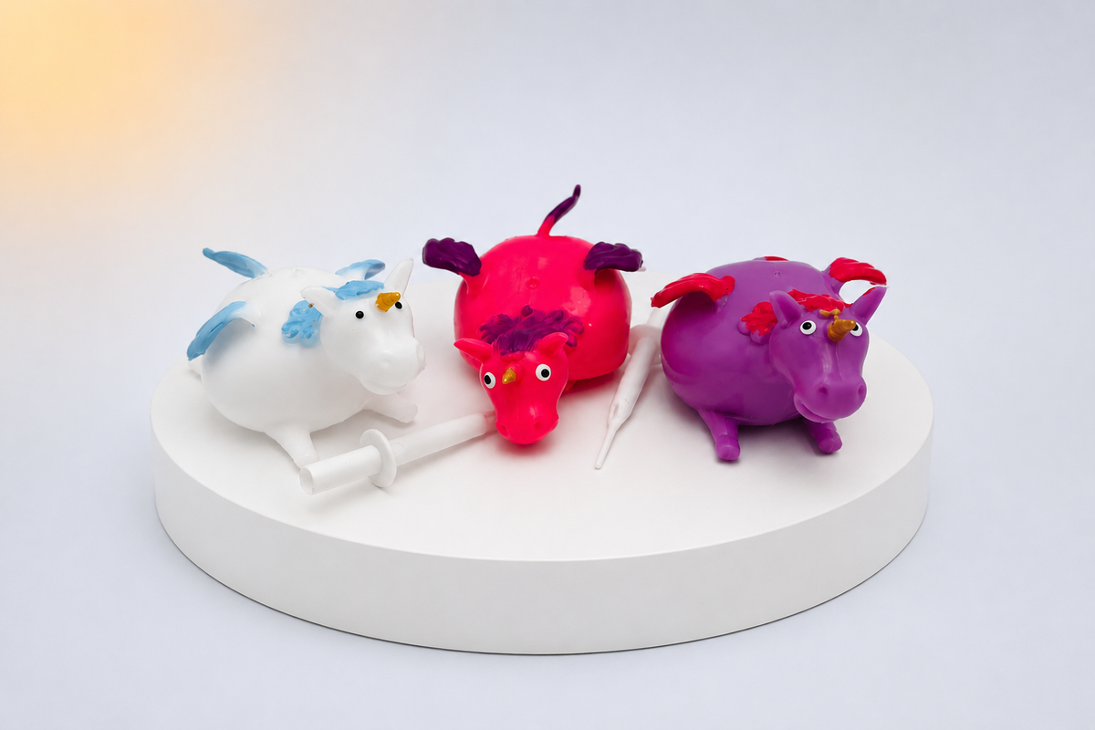 Ballon gonflable licorne