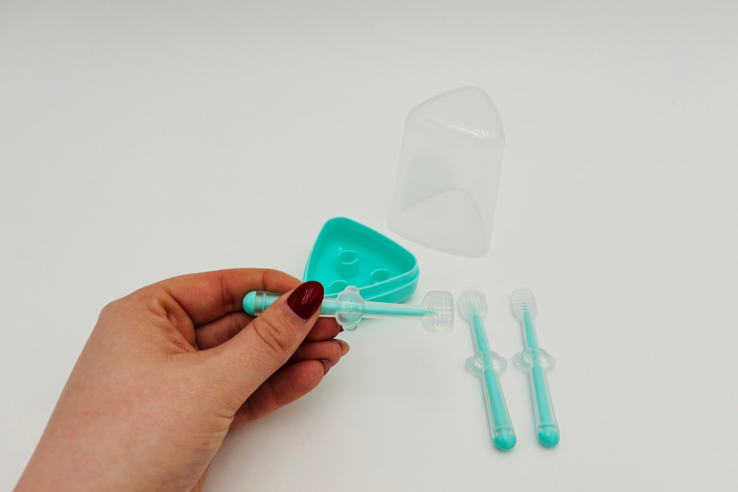 Brosses de stimulation orale texturées