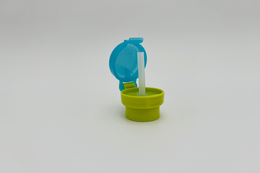 Paille et bouchon pour bouteille