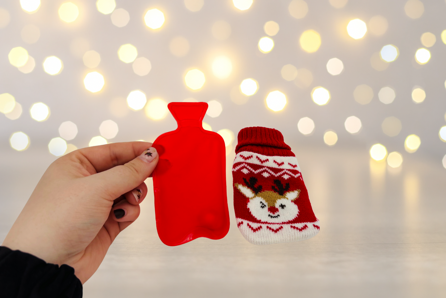 Bouillotte en tissu de Noël🎄