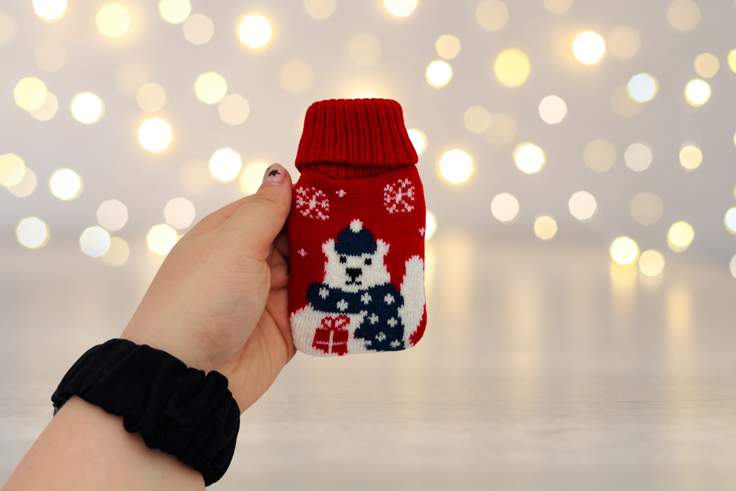 Bouillotte en tissu de Noël🎄