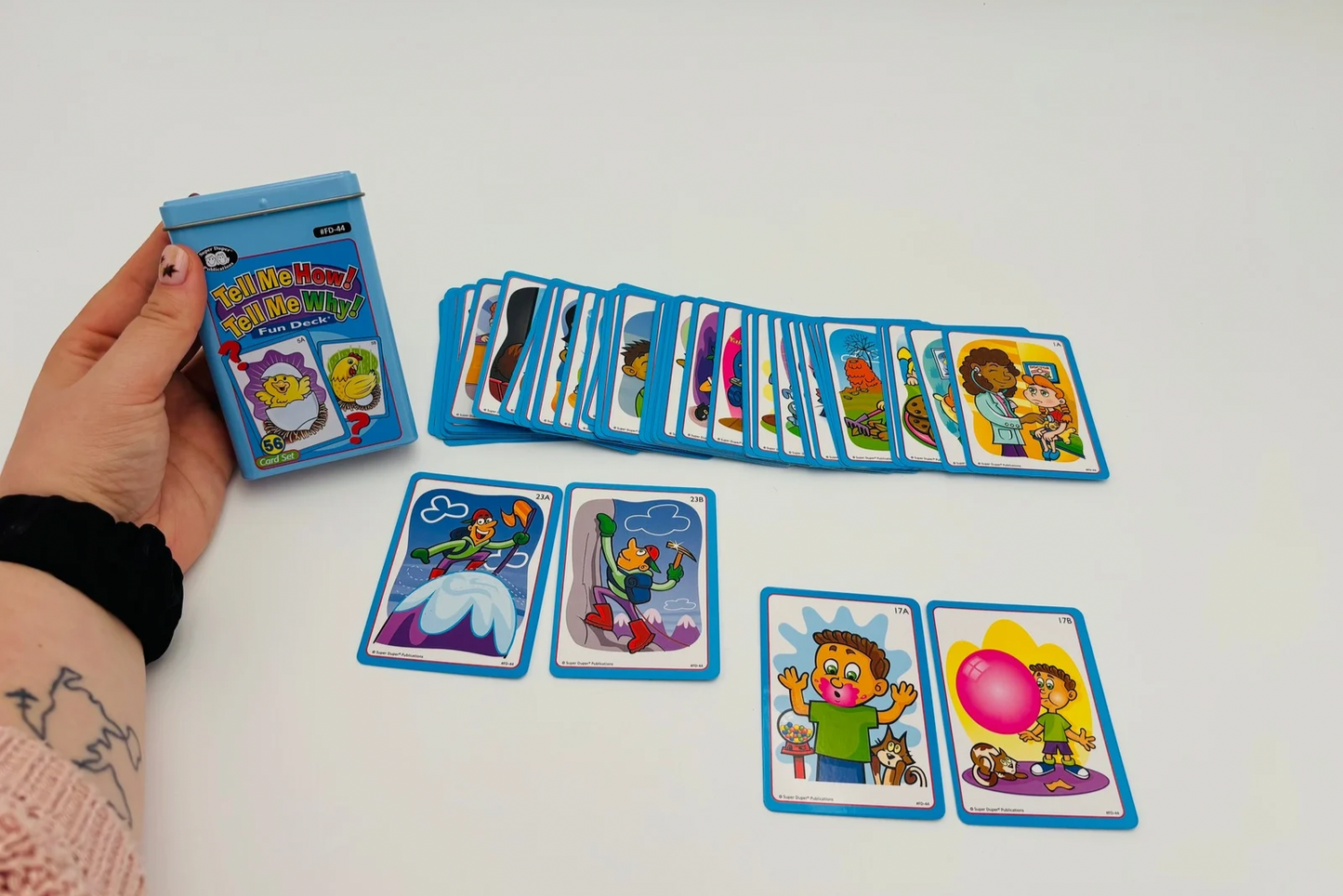 Cartes Webber® "Dis moi comment, dis moi pourquoi"