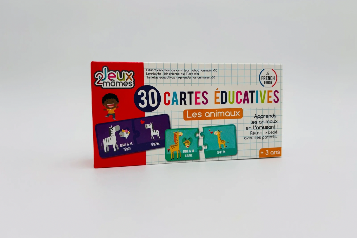 Cartes éducatives "J'apprends les animaux"