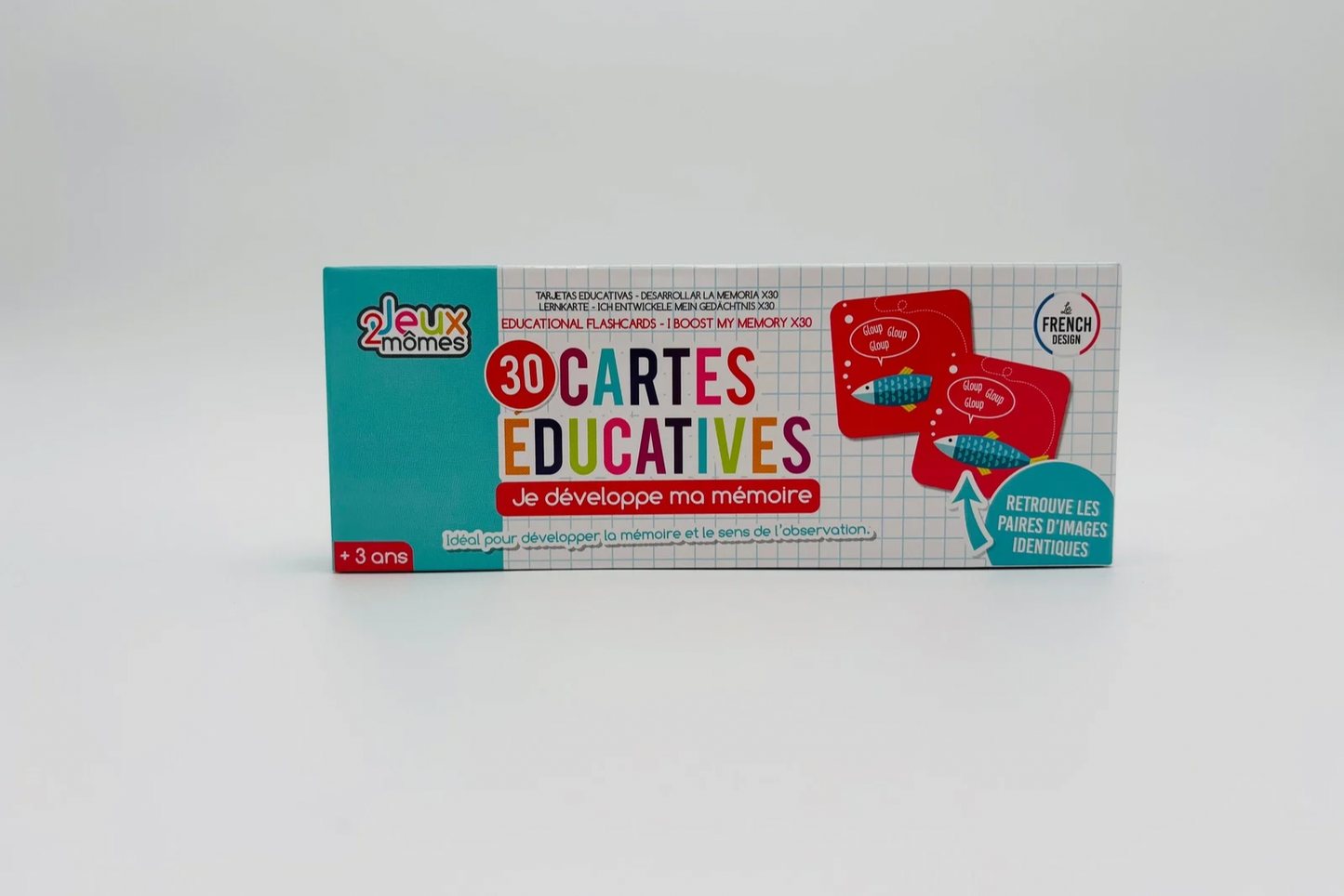 Cartes éducatives "Je développe ma mémoire"