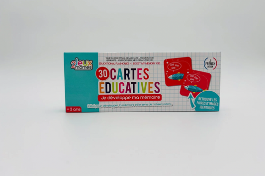 Cartes éducatives "Je développe ma mémoire"