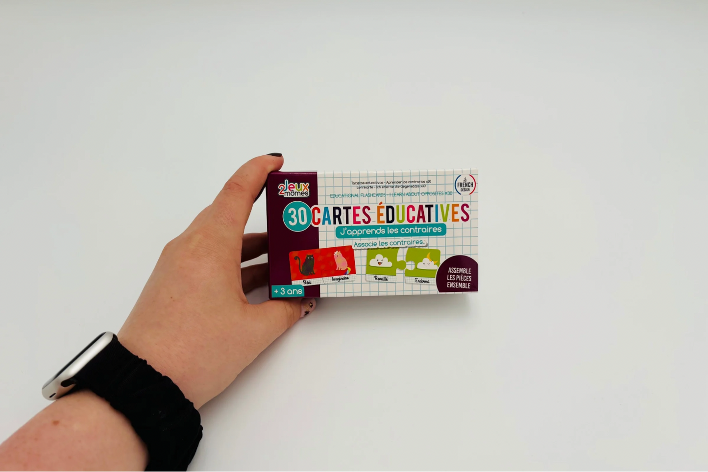 Cartes éducatives "J'apprends les contraires"