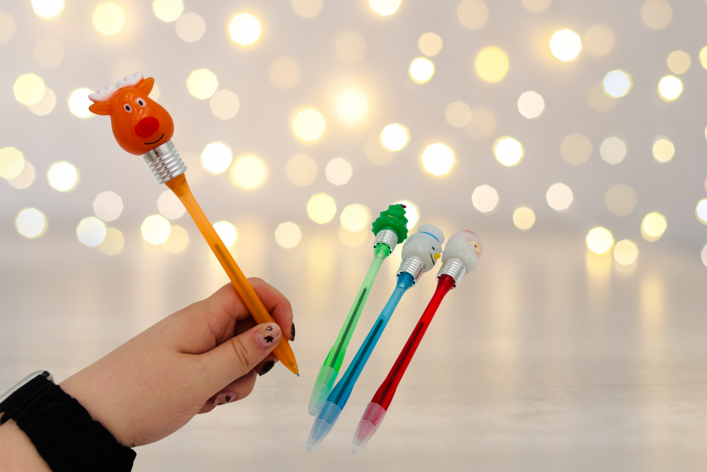 Stylo lumineux de Noël 🎄