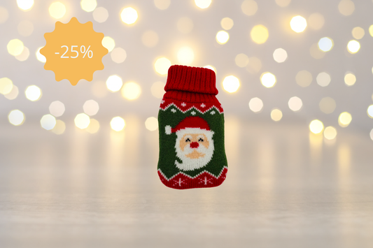 Bouillotte en tissu de Noël🎄