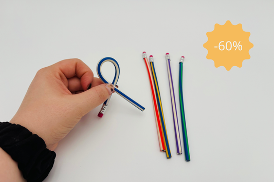 Crayons pliables lot de 5