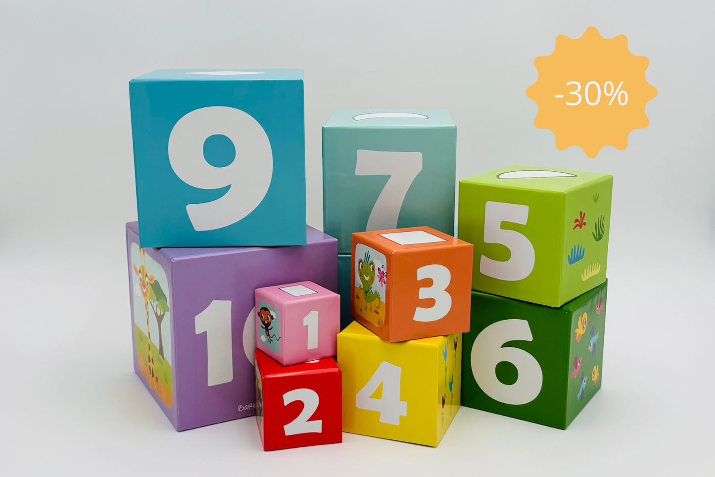 Cubes gigognes par 10