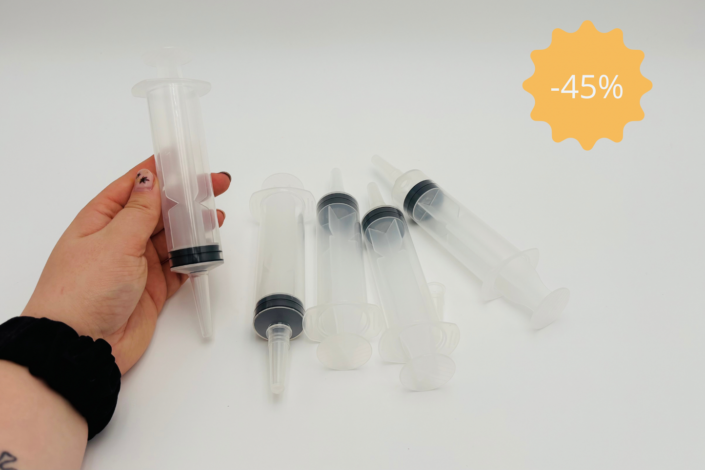 Seringues à doser 60ml lot de 5
