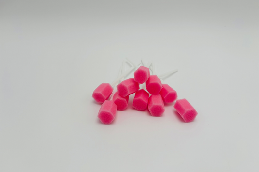 Ecouvillons buccaux éponge lot de 10