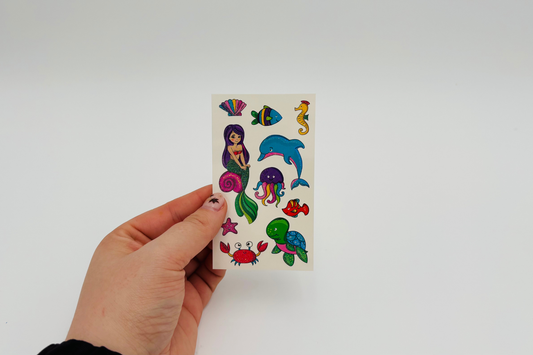 Feuille de tatouages