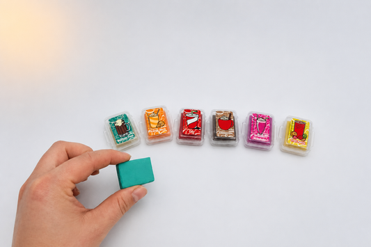 Gommes parfumées lot de 6