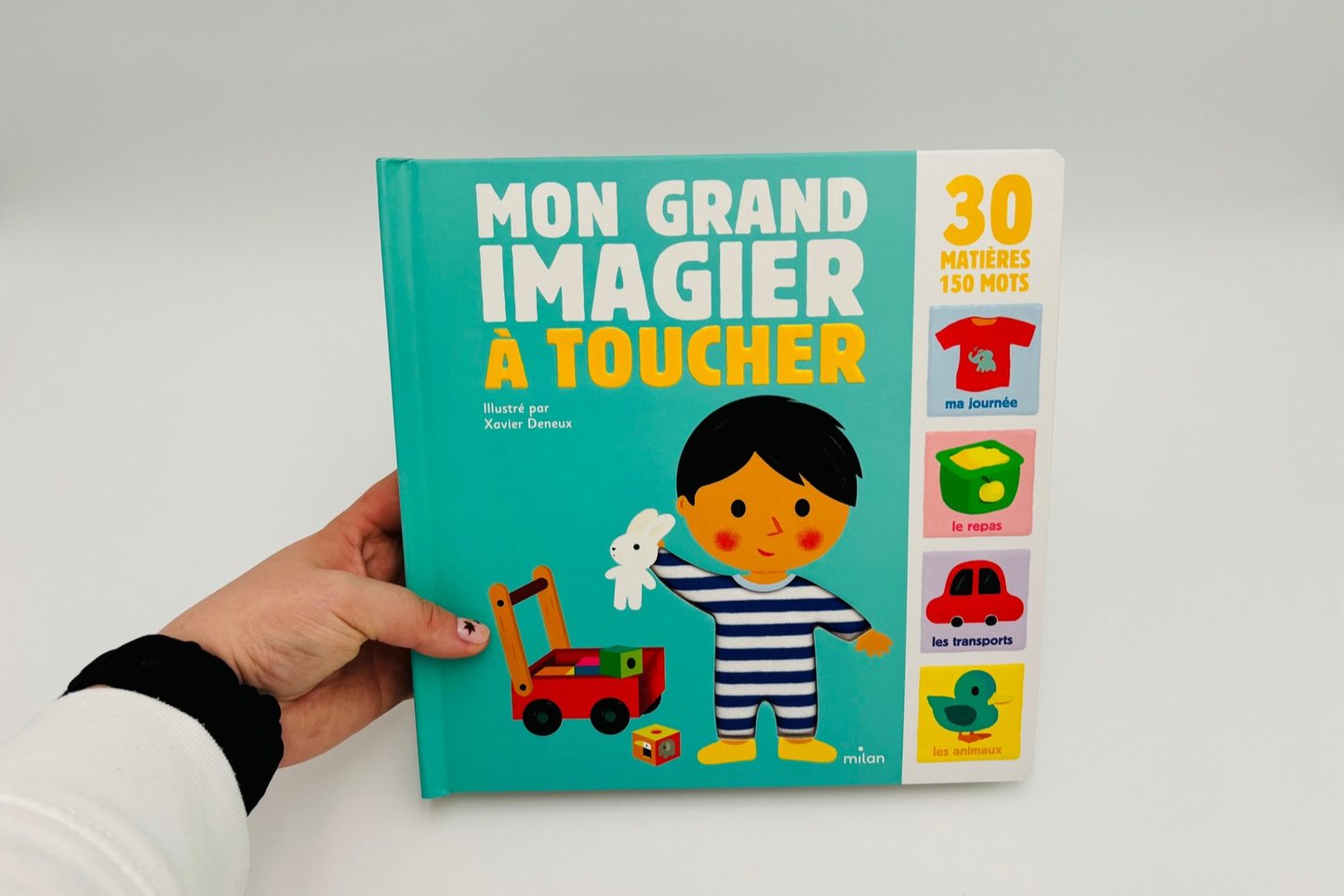 Mon grand imagier à toucher