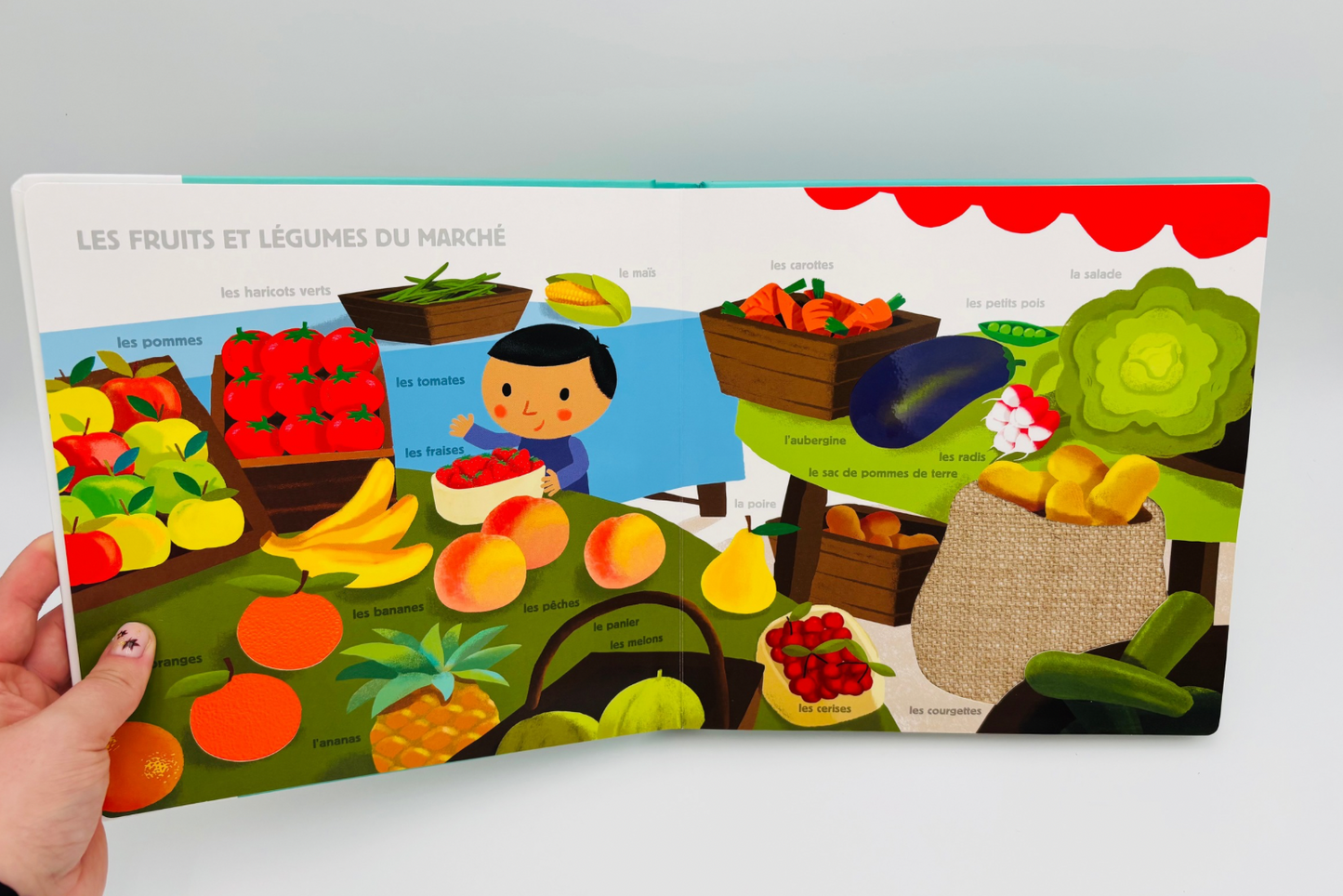 Mon grand imagier à toucher