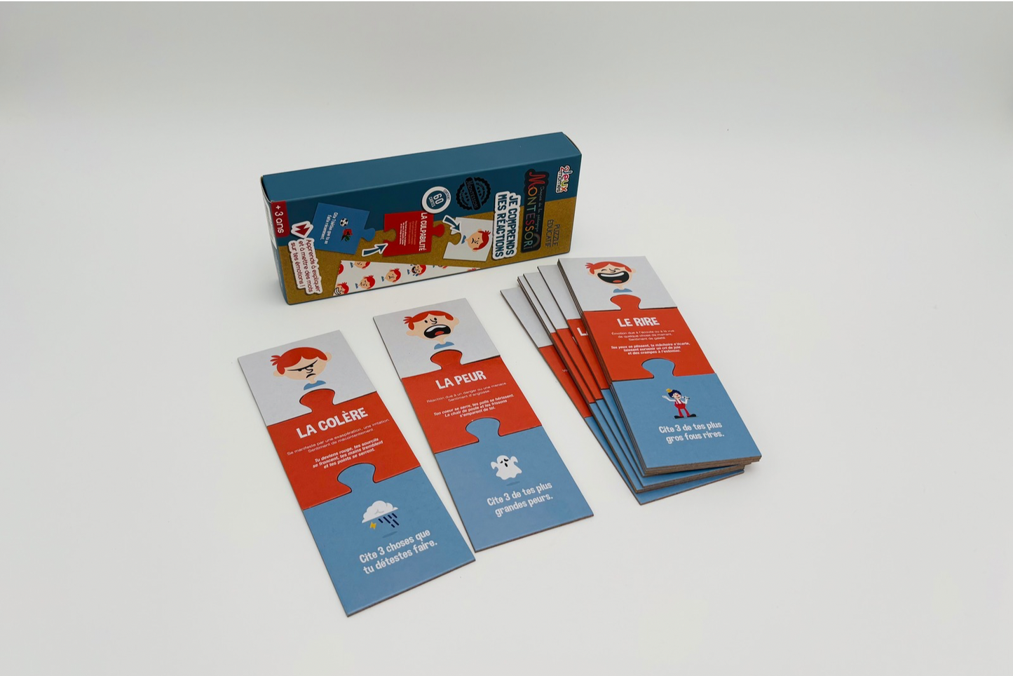 Puzzle "Je comprends mes réactions"