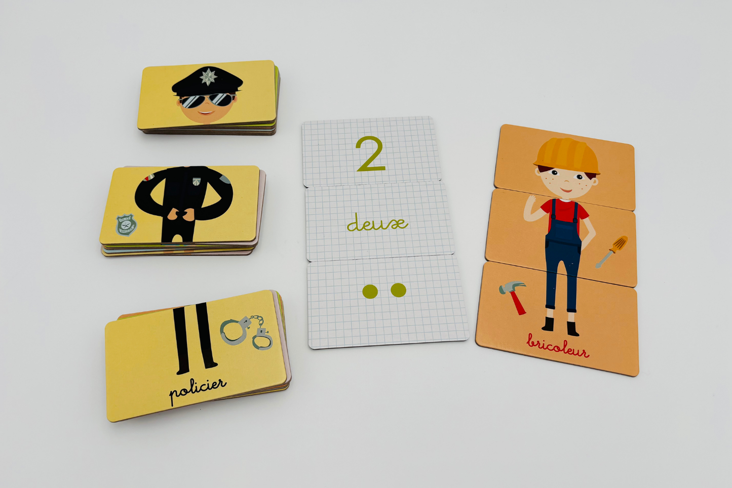 Jeu "métiers et chiffres"
