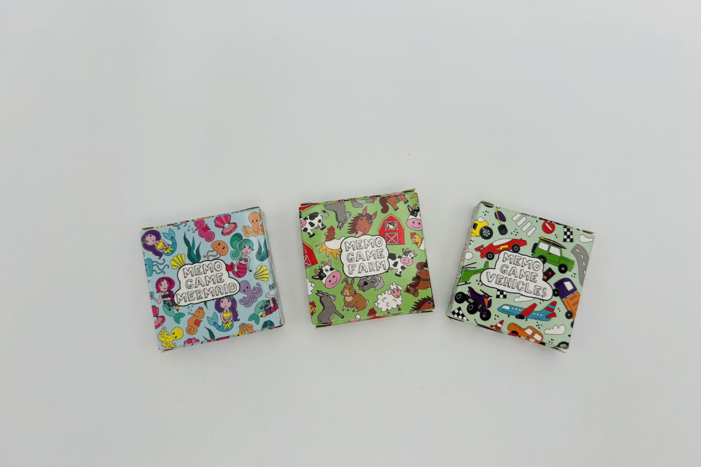 Jeux de memory (lot de 3)