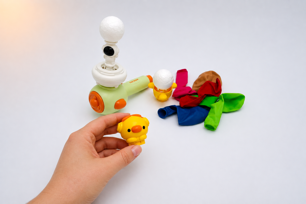 Jouet de souffle multi-embouts