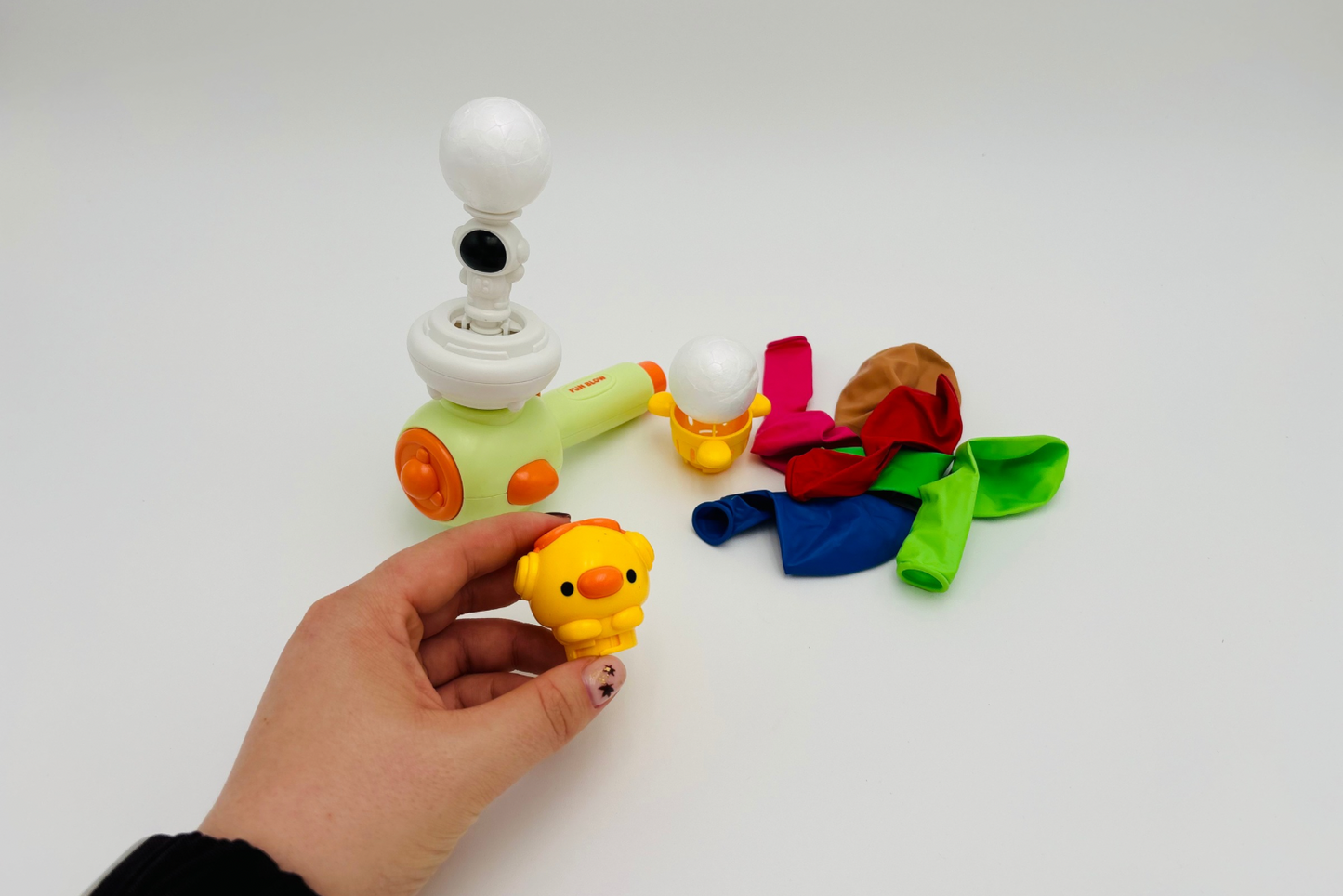 Jouet de souffle multi-embouts