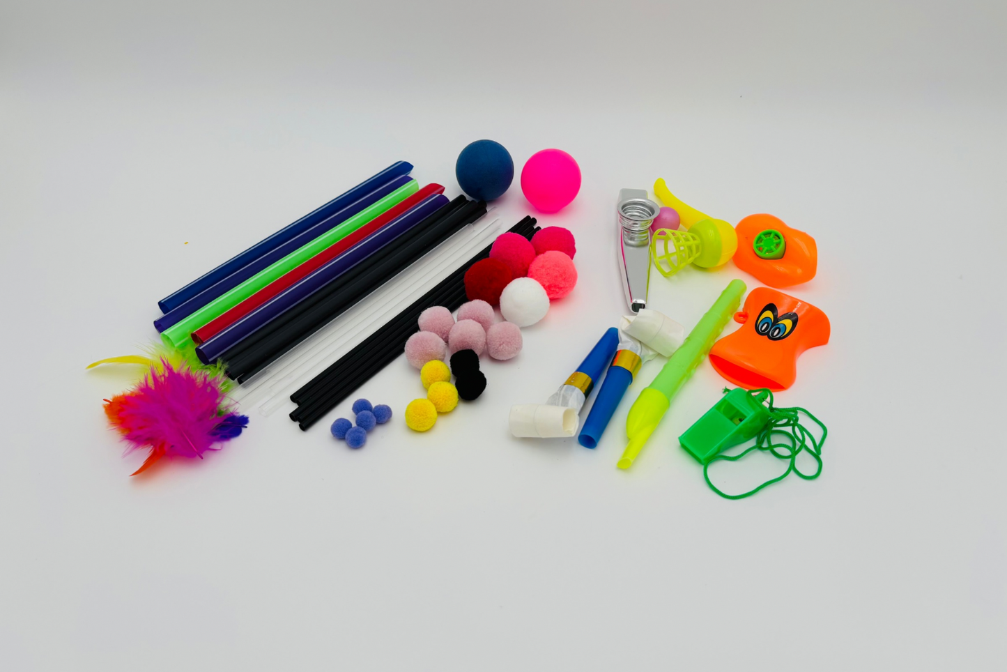 Kit souffle complet (souffle pailles + jouets)