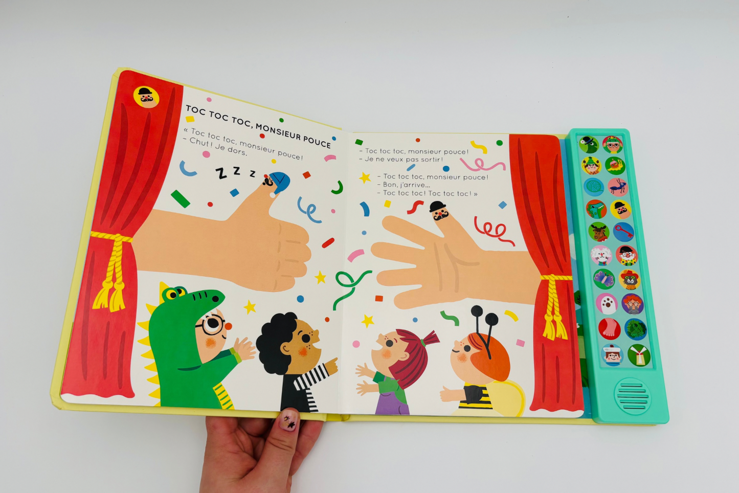 Livre "Mon recueil de comptines pour jeux de doigts"