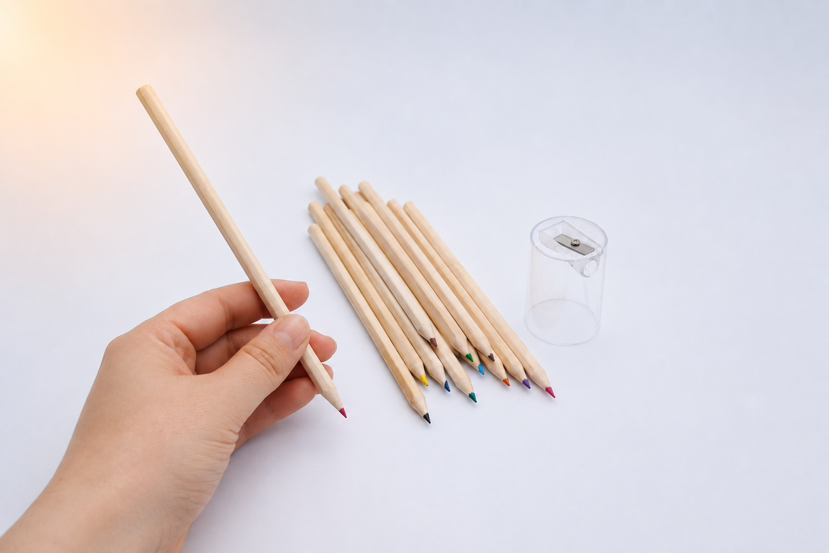 Crayons de couleur par 12