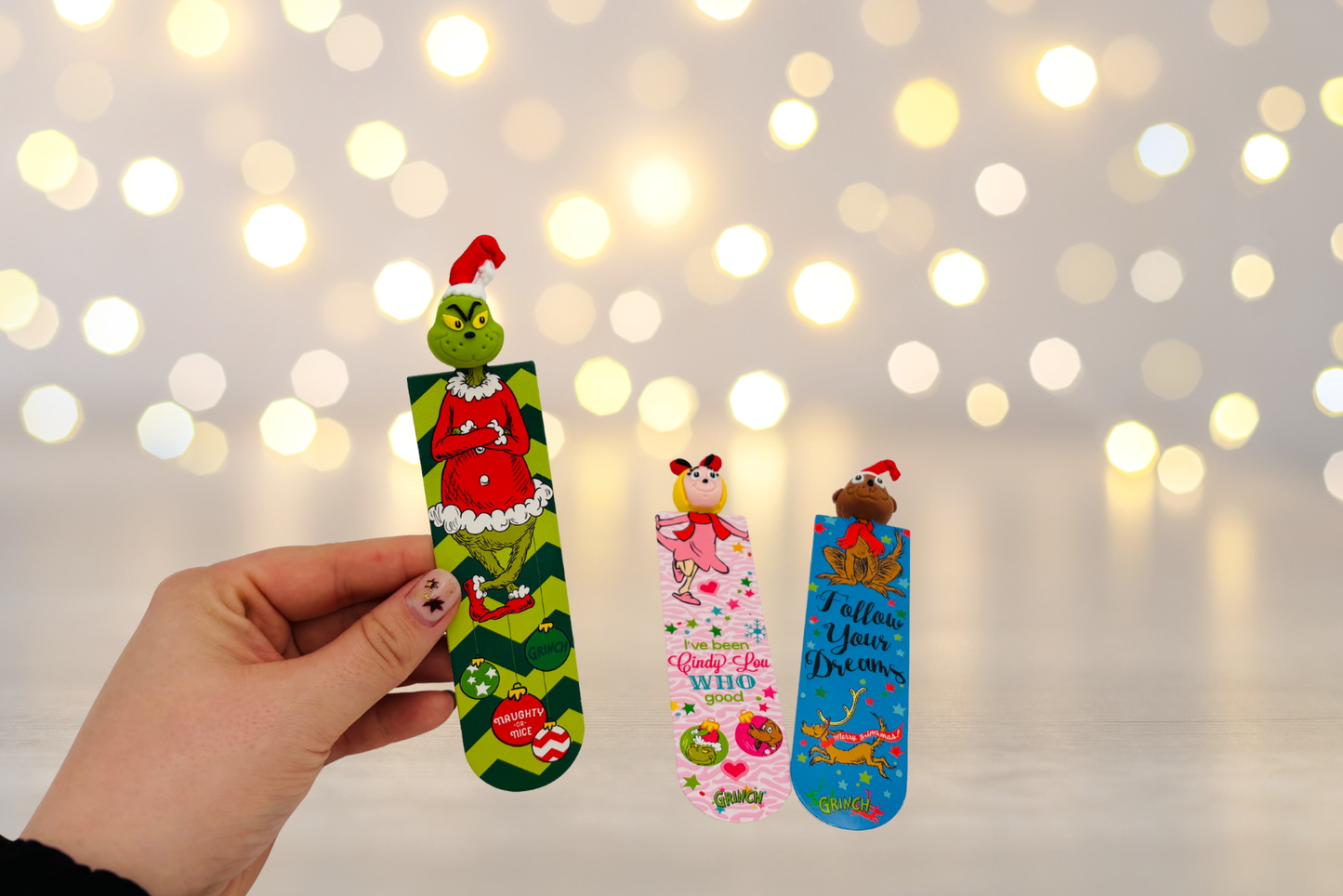 Marque page Grinch 🎄