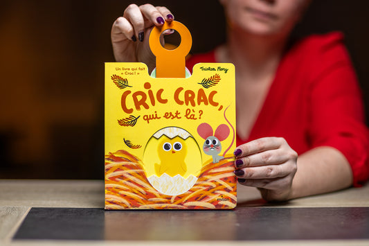 Livre "Cric-crac, qui est là ?"