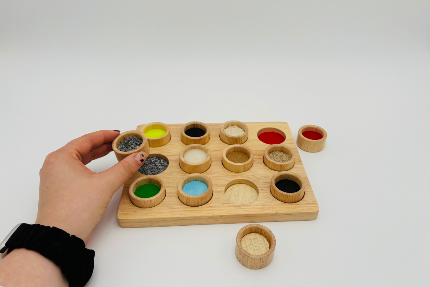 Mémory texture/toucher 12 pièces