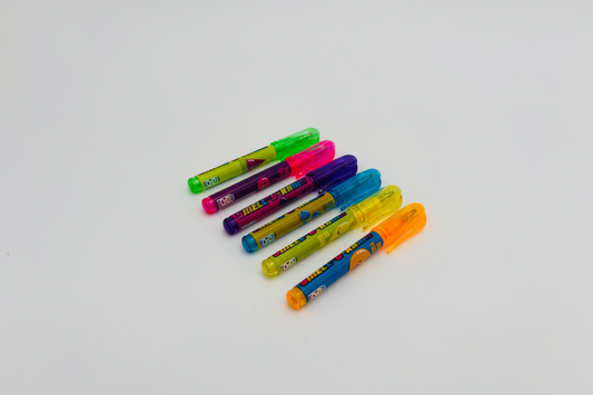 Mini stylos en gel parfumés lot de 6